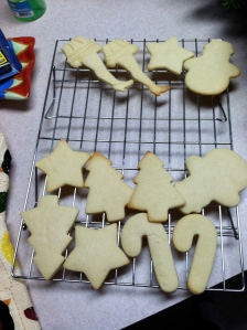 My mom's butter cookies.